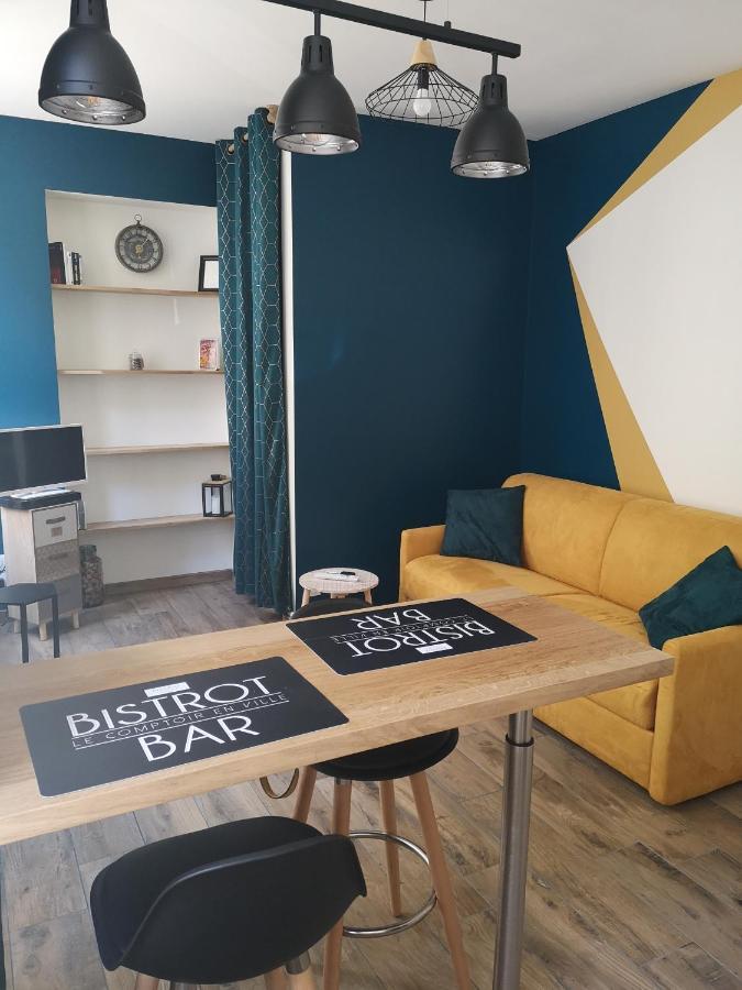 Haute Ville : Studio Ravissant Granville Exteriör bild