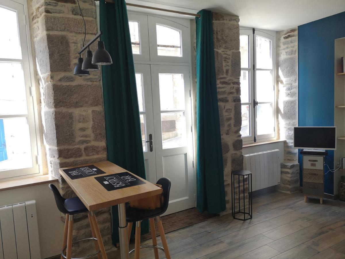 Haute Ville : Studio Ravissant Granville Exteriör bild