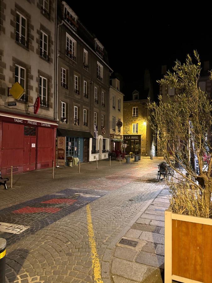 Haute Ville : Studio Ravissant Granville Exteriör bild